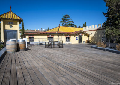 Château Cabezac Vignoble Enguenya Terrasse