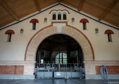 Grande salle de réception du Château Cabezac Vignoble Enguenya